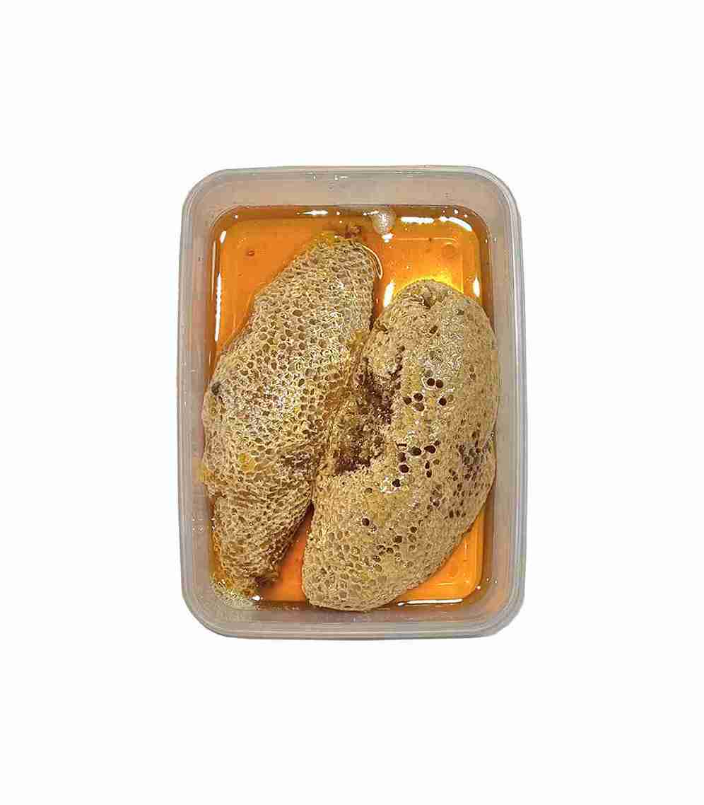 تصویر 1 از عسل کوهی طبیعی و خالص برداشت‌شده از دامنه‌های سرسبز کوهستان با عطر و طعم بی‌نظیر